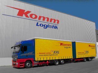 Jumbo drawbar combination trucks - Komm Logistik